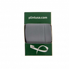 Плинтус гибкий Flex 5 см, серый, самоклейющийся  (уп. 3 мп)