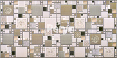 Панель ПВХ 955*480мм Мозаика модерн оливковый (30шт/уп)